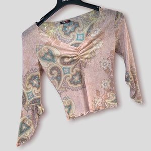 Vintage Mesh Fairy Top